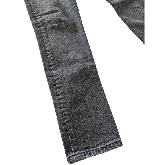 Levi’s 501 Vintage-Inspired Gray Denim Skinny Jeans Women’s Size 26 - Picture 3 of 4